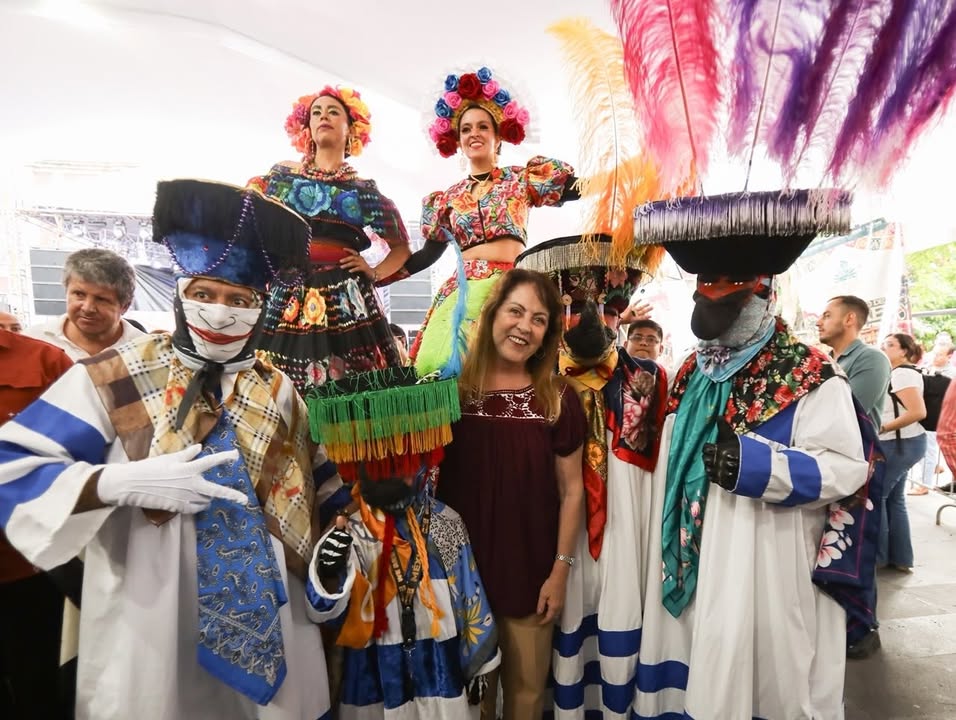 Inaugura Margarita González Saravia Feria del Mezcal y el Queso que Reúne Sabores y Talento Productivo de Morelos