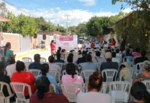 Inaugura Marino Santibáñez la Rehabilitación de Pavimentación en la Calle 5 de Febrero