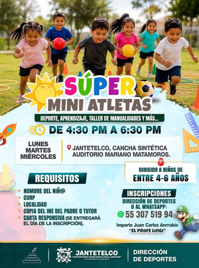 Taller «Súper Mini Atletas»