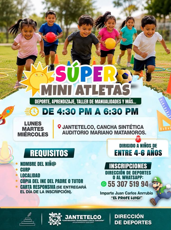 Taller "Súper Mini Atletas"