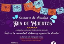 Convoca Ruth Rodríguez a Ayudantías de Cuautla a Participar en Concurso de Ofrendas de Día de Muertos