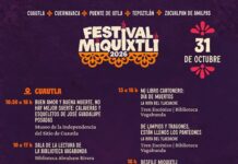 Invita Miquixtli a Vivir el Día de Muertos en los Espacios Culturales de Cuautla