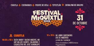 Invita Miquixtli a Vivir el Día de Muertos en los Espacios Culturales de Cuautla
