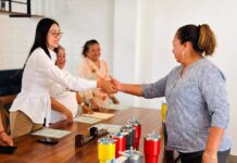Reconocen a Mujeres que Concluyeron Cursos de Capacitación del Icatmor y Alfredo por Siempre