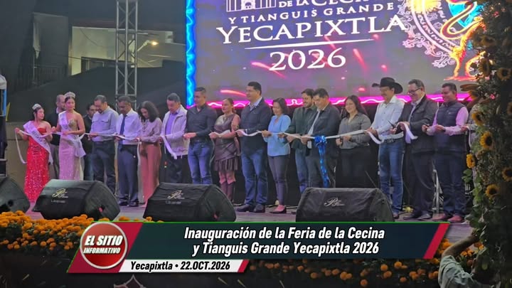 Heladio Rafael Sánchez Zavala Inaugura la Feria de la Cecina y Tianguis Grande Yecapixtla 2026