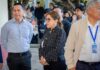 Acompaña Paola Cruz al Gobierno del Estado en Honores a la Bandera en la Colonia Plan de Ayala