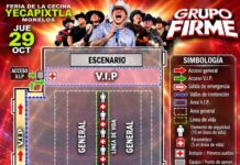 Listos para Disfrutar de una Noche Inolvidable Mapa de Accesos para el Concierto de Grupo Firme en la Feria de la Cecina Yecapixtla 2026