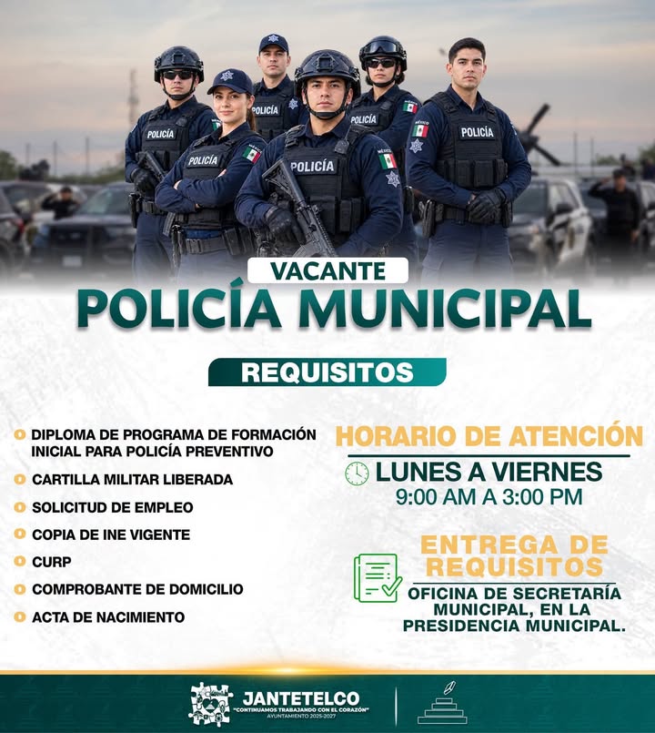 Vacante Disponible