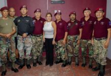 Se Reúne Paola Cruz con la Fraternidad de Paracaidistas para Trabajar por la Paz y Seguridad en Cuautla