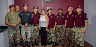 Se Reúne Paola Cruz con la Fraternidad de Paracaidistas para Trabajar por la Paz y Seguridad en Cuautla