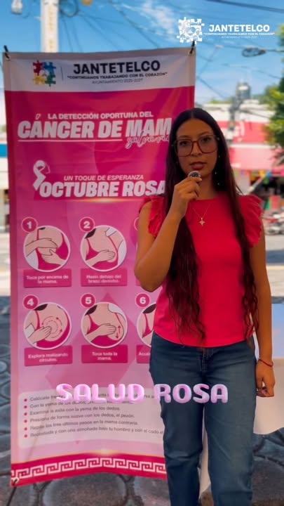 Jantetelco Realiza Feria de la Salud Rosa para Promover la Prevención y el Autocuidado