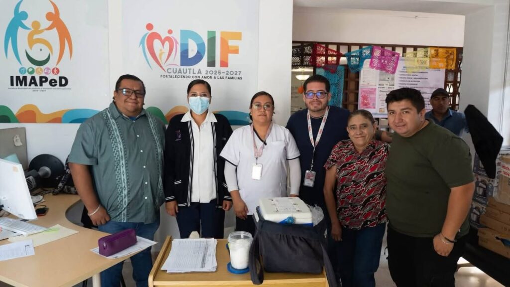 Realiza Ayuntamiento de Cuautla Jornada de Vacunación en Imaped