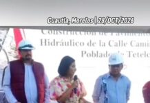 Participa Araceli Xixitla en Arranque de la Pavimentación del Camino a Casasano en Tetelcingo