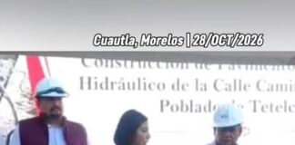 Participa Araceli Xixitla en Arranque de la Pavimentación del Camino a Casasano en Tetelcingo