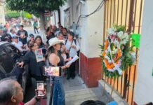 Encabeza Yndira Sandoval Marcha Ciudadana de Luto por las Muertas y Muertos de la Impunidad