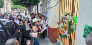 Encabeza Yndira Sandoval Marcha Ciudadana de Luto por las Muertas y Muertos de la Impunidad