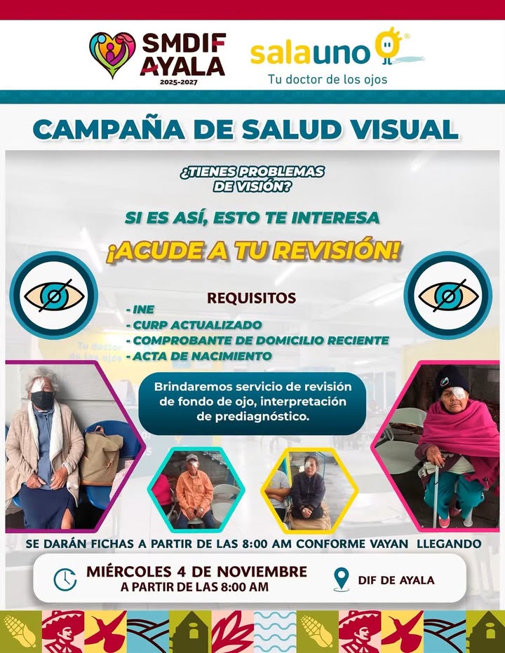 Campaña de Salud Visual 2026 en el DIF Municipal