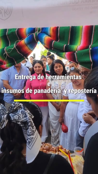 Entregan Herramientas e Insumos de Panadería y Repostería en Mixtlalcingo y los Limones