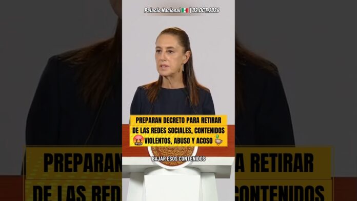 Prepara Decreto para Retirar de Redes Sociales, Contenidos Violentos, Abuso y Acoso