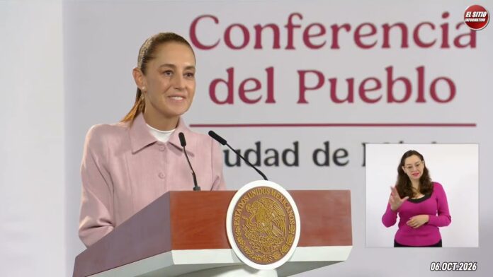 06.OCT.2026 | Mañanera del Pueblo – Conferencia Matutina de Claudia Sheinbaum