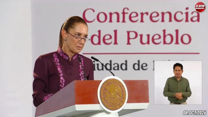 08.OCT.2026 | Mañanera del Pueblo – Conferencia Matutina de Claudia Sheinbaum