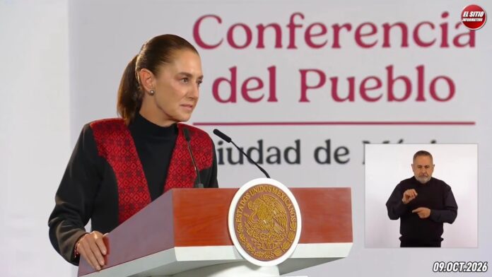 09.OCT.2026 | Mañanera del Pueblo – Conferencia Matutina de Claudia Sheinbaum