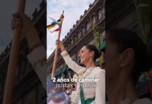 «Amor Correspondido» 2 Años de Caminar Juntas y Juntos Sheinbaum