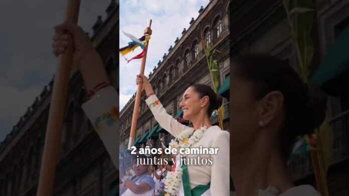 «Amor Correspondido» 2 Años de Caminar Juntas y Juntos Sheinbaum