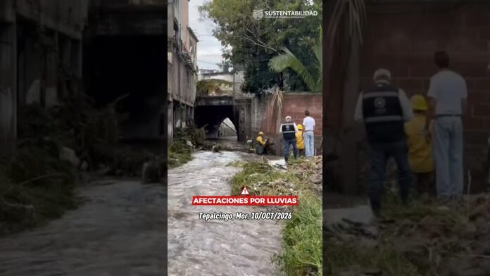 Mantiene Gobiern Apoyo y Atención a Familias Afectadas por Lluvias en Tepalcingo