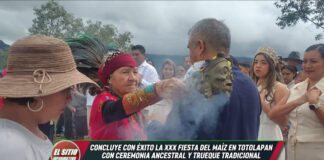 Concluye con Éxito Xxx Fiesta del Maíz en Totolapan con Ceremonia Ancestral y Trueque
