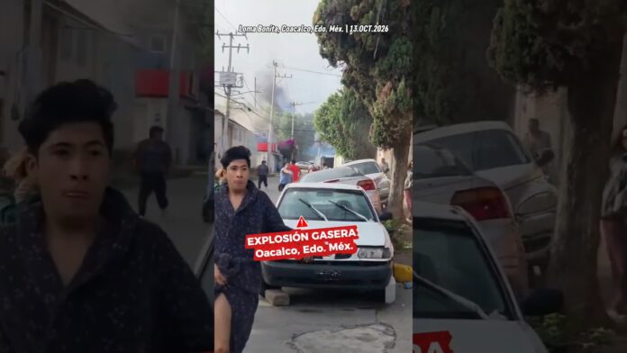 Explosión en Gasera de Coacalco Deja Viviendas y Vehículos Dañados y Personas Lesionadas