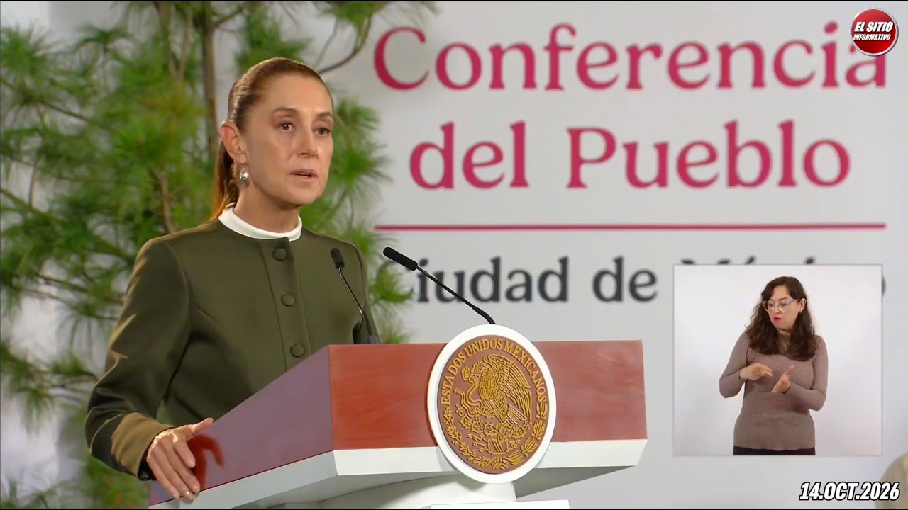 14.OCT.2026 | Mañanera del Pueblo - Conferencia Matutina de Claudia Sheinbaum