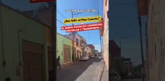 El Miedo por Inseguridad Paraliza Comercios, Escuelas y Transporte en Cuautla