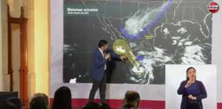 Huracán Trudy se Intensifica a Categoría 3; Sheinbaum Llama a Extremar Precauciones