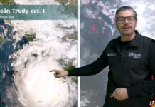 Smn Alerta por Lluvias Torrenciales; Huracán “Trudy” y Frente Frío 2 Agravan Condiciones