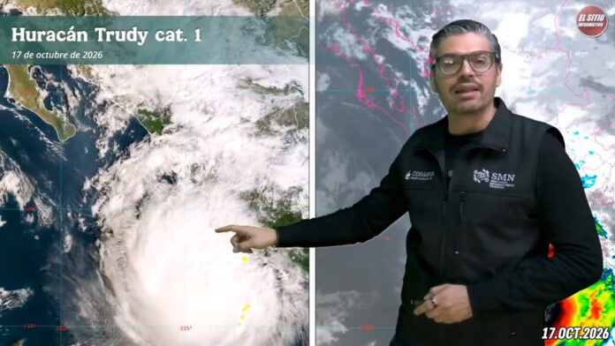 Smn Alerta por Lluvias Torrenciales; Huracán “Trudy” y Frente Frío 2 Agravan Condiciones