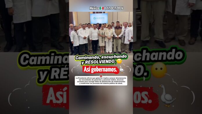 #Sheinbaum Caminando, Escuchando y Resolviendo: Sheinbaum Recorre Hospitales y Atender Necesidades