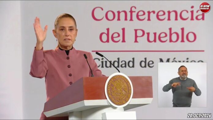 20.OCT.2026 | Mañanera del Pueblo – Conferencia Matutina de Claudia Sheinbaum