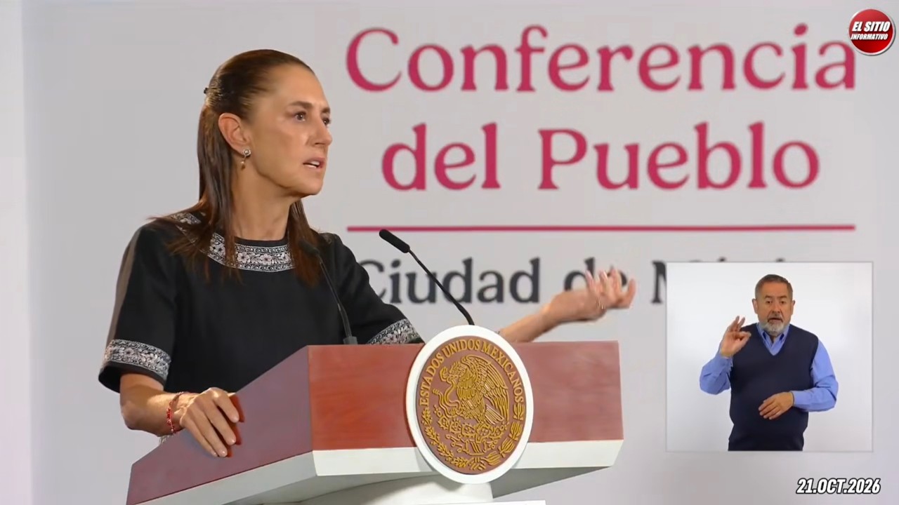 21.OCT.2026 | Mañanera del Pueblo - Conferencia Matutina de Claudia Sheinbaum